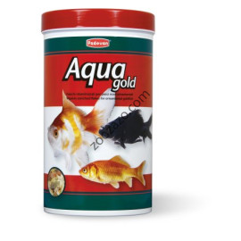 Пълноценна храна на люспи за златни рибки, 1 л. - Padovan Aqua gold Пълноценна храна на люспи за златни рибки, 1 л. - Padovan Aqua gold