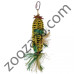 Цветна и забавна играчка за Папагали, 6 х 6 х 35 см. - Back Zoo Nature Napa Melon Pinata Small Цветна и забавна играчка за Папагали, 6 х 6 х 35 см. - Back Zoo Nature Napa Melon Pinata Small