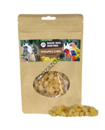 Сушени кубчета ананас за птици и гризачи, 250 гр. - Back Zoo Nature Pineapple Cubes