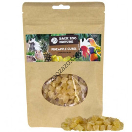 Сушени кубчета ананас за птици и гризачи, 250 гр. - Back Zoo Nature Pineapple Cubes