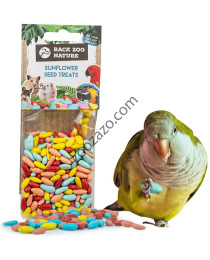 Цветни лакомства за папагали, 100 гр. - Back Zoo Nature Treetees Parrot Sunflower Seed Treats