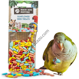 Цветни лакомства за папагали, 100 гр. - Back Zoo Nature Treetees Parrot Sunflower Seed Treats
