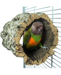 Естествено убежище от корк за птици, Ø22 х 19 см. - Back Zoo Nature Trunkhut Medium