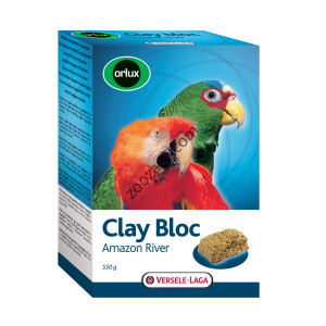 Versele Laga Orolux Clay Bloc - глинен блок за средни и големи папагали 550 гр.