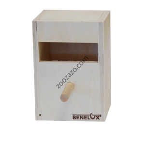 Дървено гнездо за малки птички 10 x 9,5 x 14,5 cм. - Benelux