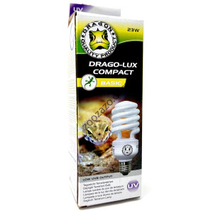 Компактна UVB лампа с пълен спектър, 3.0 - 23W - Drago-Lux Compact Basic UVB 3.0 - 23W