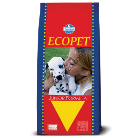 Ecopet Junior Formula - Пълноценна, балансирана храна за кученца и бременни 18 кг.