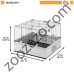 Клетка за зайци и морски свинчета, оборудвана 74 x 72 x h 56 cм. - Ferplast Modular