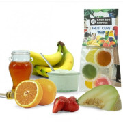 Лакомство за Папагали, плодово желирани чашки, микс от 6 бр. - Fruit Cups Mix