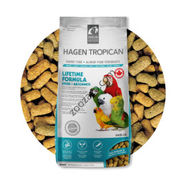 Гранули Тропикан за Папагали - ежедневна формула, пръчици, 1,5 кг. - Hagen Tropican Lifetime Formula for Parrots, Sticks
