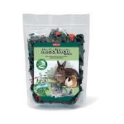 Лакомство за Гризачи от сушени листа мента и моркови 220 гр. - Padovan Herbal Treats menta