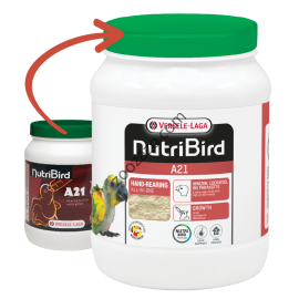 Nutri Bird A21- Храна за ръчно хранене на Новоизлюпени Големи Папагали 