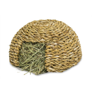 Малко иглу от 100% натурална трева за малки Гризачи 200 гр. - JR FARM Grass igloo small