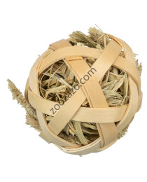 Естествена играчка за активни и щастливи Гризачи, 5 см. - Trixie Bamboo Ball