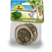 Дървена купа с лакомство билки за Гризачи 120 гр. - JR FARM