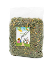 Ливадно сено с цветя за зайци и гризачи, 500 гр. - JR FARM Flower Meadow