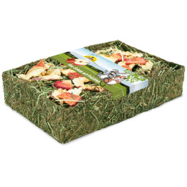 Купичка от сено с плодове, 100 гр. - JR FARM Hay Tray with Fruit