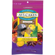 Плодово лакомство за папагали със сушени плодове и пелети, 227 гр. - Lafeber Fruit Delight Avi-Cakes Parrot Плодово лакомство за папагали със сушени плодове и пелети, 227 гр. - Lafeber Fruit Delight Avi-Cakes Parrot