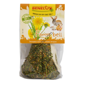 Лакомство без зърнена камбана с глухарче за Гризачи 125 гр. - Benelux Farm Bell