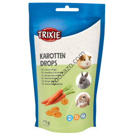 Лакомство, Витамин дропс моркови за Гризачи 75 гр. - Trixie