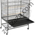 Метална клетка за Папагали и други Птици, със стойка на колела, 79 х 52 х 167 см. - Tango Bird Cage