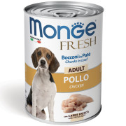 Консерва Dog Monge FRESH Adult Chicken - за Кучета в зряла възраст с пилешко 400 гр.