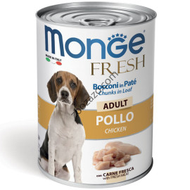 Консерва Dog Monge FRESH Adult Chicken - за Кучета в зряла възраст с пилешко 400 гр.