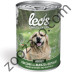 Консерва Dog LEOS Adult Beef - хапки за Кучета в зряла възраст с телешко и зеленчуци 415 гр.