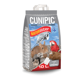 Хартиена целулозна постеля за Гризачи и Птици 10 литра - Cunipic Naturlitter Paper Litter