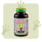 Пълноценна храна специално за плодоядни Гекони със Смокиня, 100 гр. - NEKTON-Crested-Gecko Breed & Growth with Fig