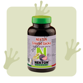 Пълноценна храна специално за плодоядни Гекони със Смокиня, 100 гр. - NEKTON-Crested-Gecko Breed & Growth with Fig