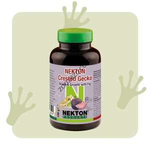 Пълноценна храна специално за плодоядни Гекони със Смокиня, 100 гр. - NEKTON-Crested-Gecko Breed & Growth with Fig