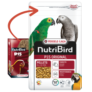 Versele Laga NUTRIBIRD Р15 - За ежедневно Хранене на Големи Папагали 1кг.