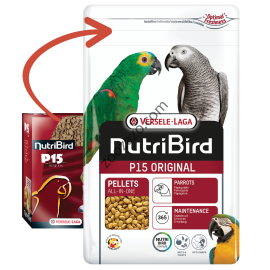 Versele Laga NUTRIBIRD Р15 - За ежедневно Хранене на Големи Папагали 1кг.