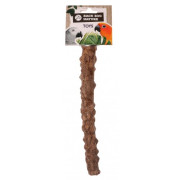 Естествена релефна кацалка за папагали, 24 х Ø 2 см. - Back Zoo Nature Pepper Wood Perch Medium