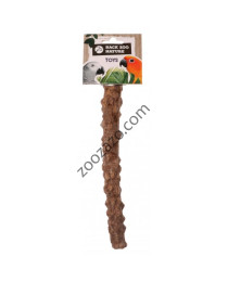 Естествена релефна кацалка за папагали, 24 х Ø 2 см. - Back Zoo Nature Pepper Wood Perch Medium