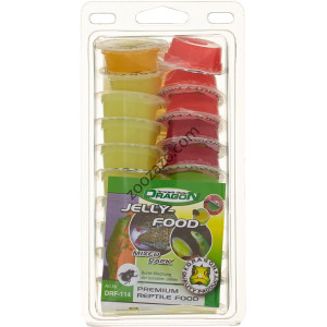 Плодови желета за Влечуги 20 бр. по 16 гр. - Dragon Jelly Food Mixed Pack