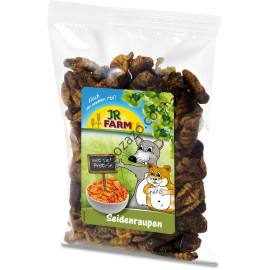 Протеиново лакомство - копринените буби за Хамстери и Мишки 40 гр. - JR FARM Silk Worms