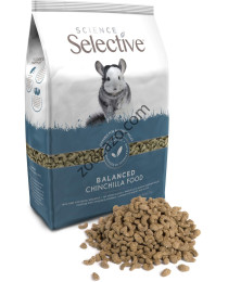 Пълноценна и балансирана храна за чинчили, 1,5 кг. - Science Selective Chinchilla Food