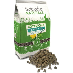 Балансирана ежедневна храна за зайци, 1,5 кг. - Selective Naturals Botanicals Rabbit Food