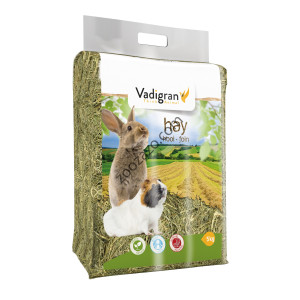 Планинско ливадно сено + фибри за Гризачи 5 кг. - Vadigran FIBRE + Mountain meadow hay
