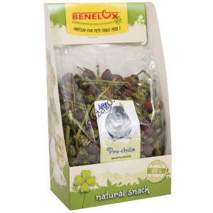 Снакс лакомство за Чинчили със сушени шипки 500 гр. - Natural Snack Pro-Chilla Benelux