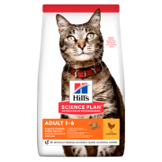Science Plan Feline Adult Optimal Care Chicken - с пилешко месо за Котки 1.5 кг.
