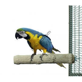 Каменна кацалка за естественото износване на ноктите и човката на Папагал, 38 х 5 см. - Super Stone Perch Каменна кацалка за естественото износване на ноктите и човката на Папагал, 38 х 5 см. - Super Stone Perch