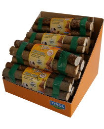 Клонки от леска и върба за гризачи, 14 см. / 50 гр. - TYROL Hazel and Willow Sticks