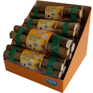 Клонки от леска и върба за гризачи, 14 см. / 50 гр. - TYROL Hazel and Willow Sticks Клонки от леска и върба за гризачи, 14 см. / 50 гр. - TYROL Hazel and Willow Sticks