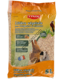 Царевична постеля за Гризачи без аромати, 5 л. - TYROL Vegetable Bedding Mais