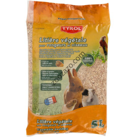 Царевична постеля за Гризачи без аромати, 5 л. - TYROL Vegetable Bedding Mais