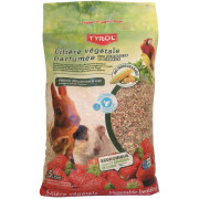 Царевична постеля за Гризачи с аромат на ягода, 5 л. - TYROL Vegetable Bedding Strawberry Perfume Царевична постеля за Гризачи с аромат на ягода, 5 л. - TYROL Vegetable Bedding Strawberry Perfume