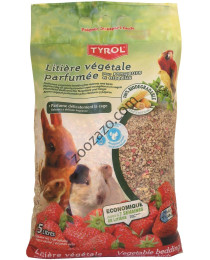 Царевична постеля за Птици с аромат на ягода, 5 л. - TYROL Vegetable Bedding Strawberry Perfume